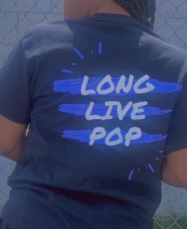 (3/3) the back reads "long live pop"